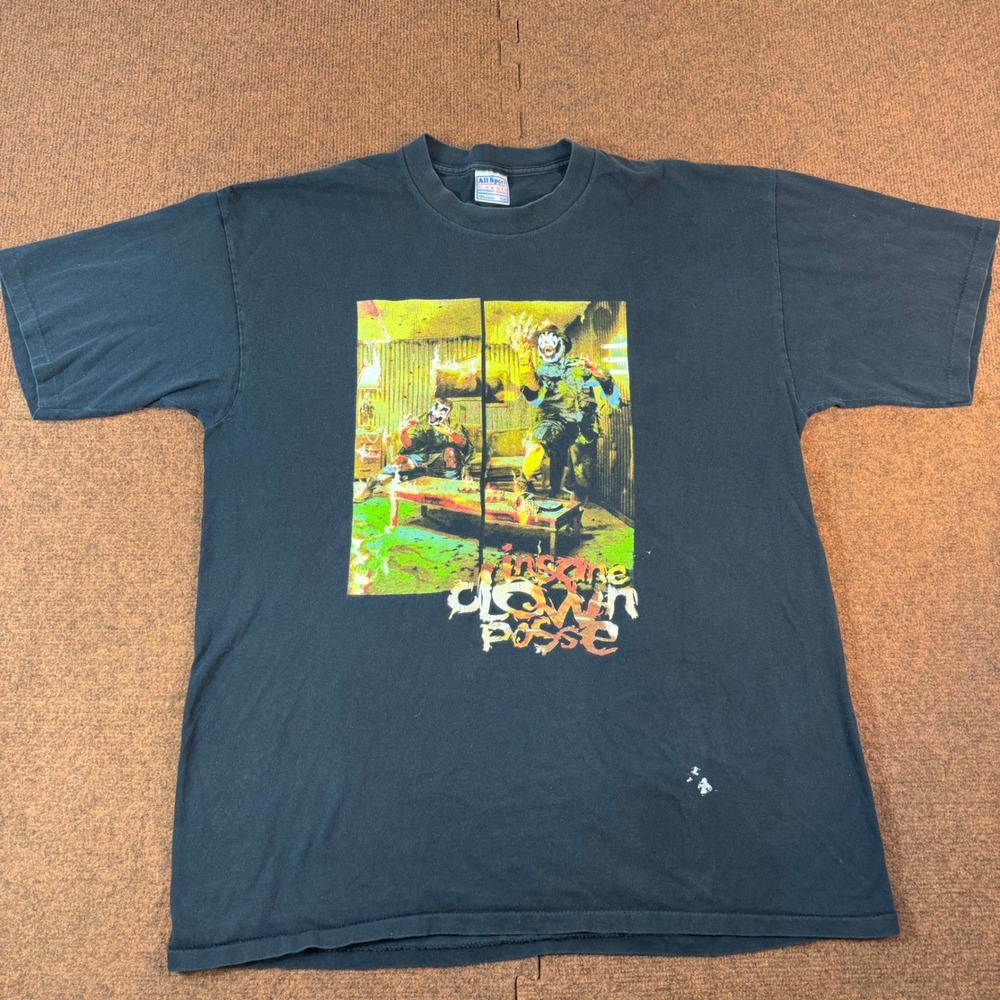 Vintage Insane Clown Posse The Amazing Jeckel Brothers T-Shirt Black XL Sport